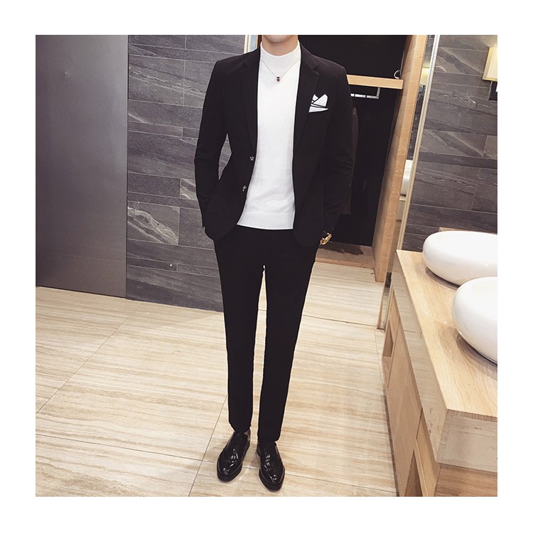 BỘ VEST NAM SANG TRỌNG PHONG CÁCH HÀN QUỐC