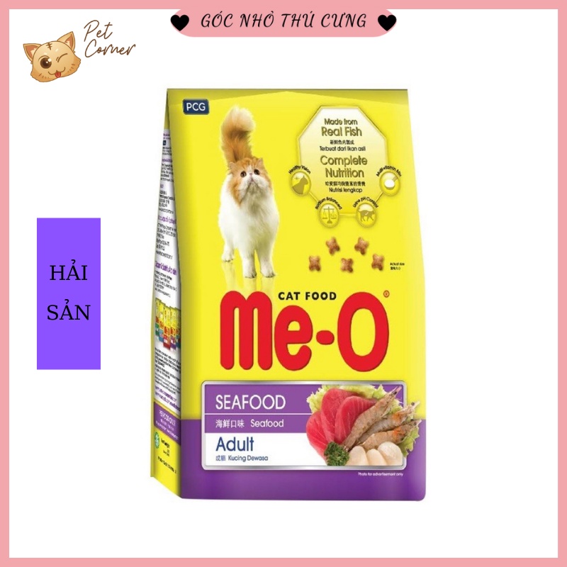 [ĐỦ VỊ] Thức ăn hạt cho mèo Me-O 350gr (Adult, Kitten)