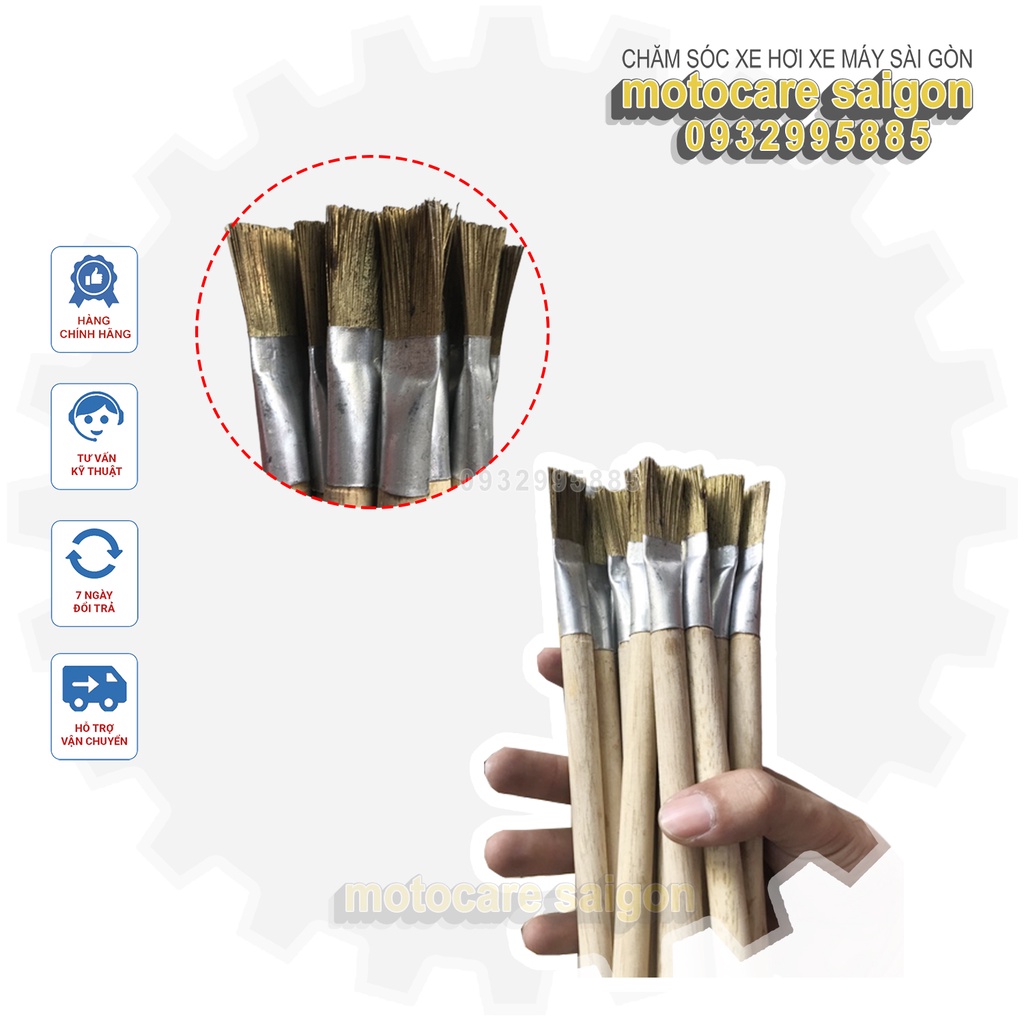 Cọ thau 2cm chuyên vệ sinh máy móc