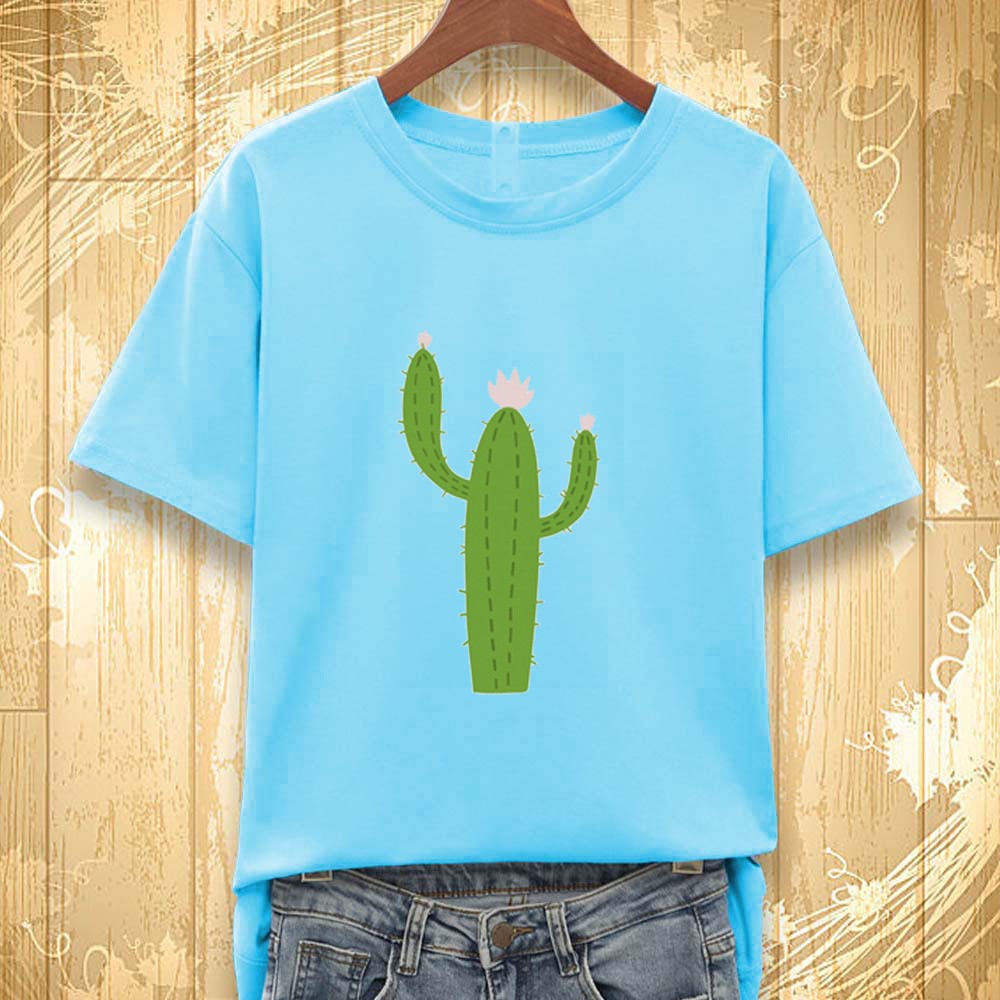 Áo thun nữ in hình thời trang Everest KM509