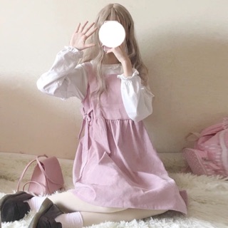 - set váy yếm ulzzang - order
