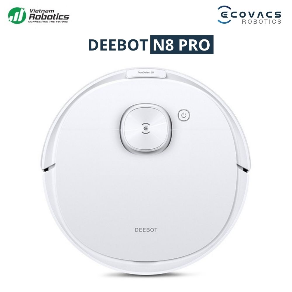 Robot hút bụi lau nhà Ecovacs Deebot OZMO N8 Pro - Bản Quốc Tế - Sử Dụng Tiếng Việt