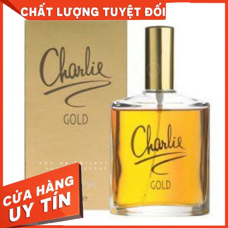 Free Ship Nước hoa Charlie Gold Revlon 100ml  bill Úc hàng vợt sale