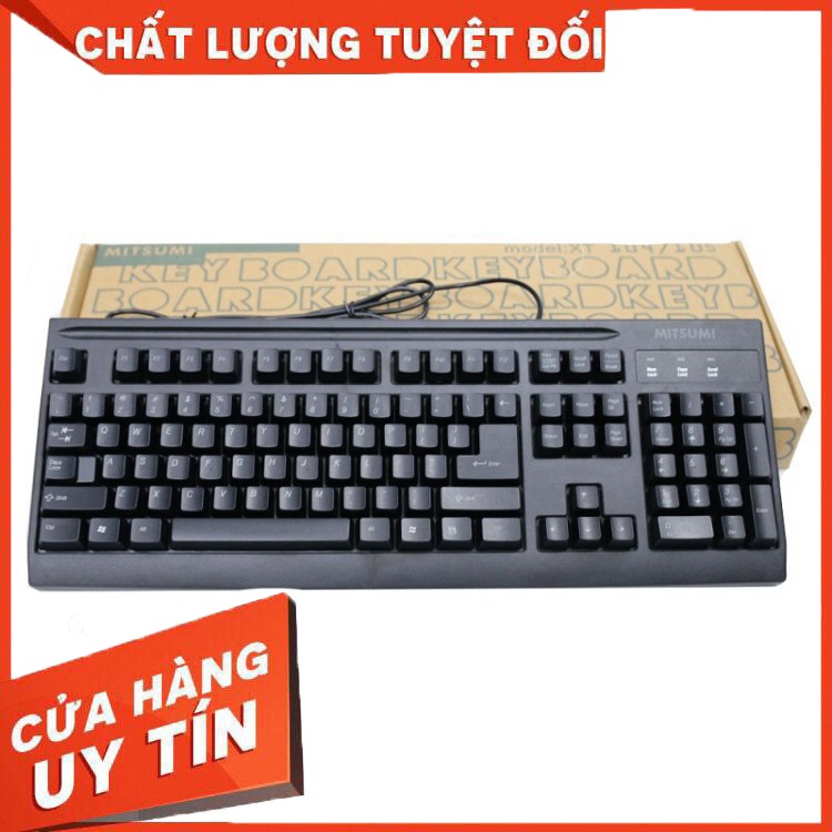 Bàn Phím Keyboard Mitsumi PS2 - hàng chất lượng, giá tại kho