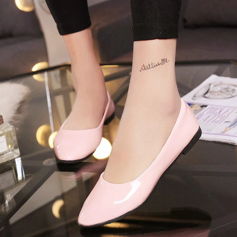 Giày Búp Bê Nữ Mũi Nhọn Size 33-42