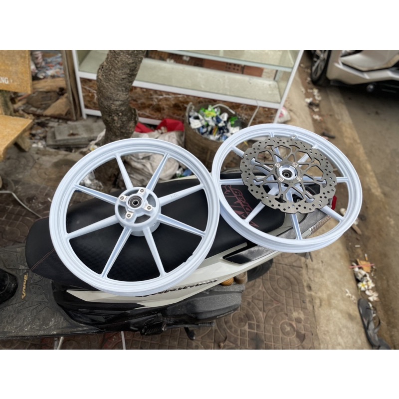 Mâm X1R 8 Cây Raider Sonic Tặng kèm đĩa trước 290mm