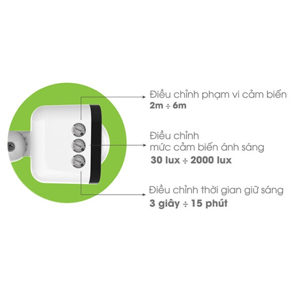 Công tắc cảm biến chuyển động và ánh sáng Rạng Đông - Model: CT01.PIR 300W
