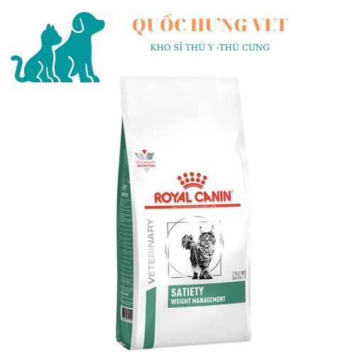 ROYAL CANIN SATIETY CAT - 1.5KG- KIỂM SOÁT CÂN NẶNG CHO MÈO THỪA CÂN & BÉO PHÌ...QUOCHUNGVET