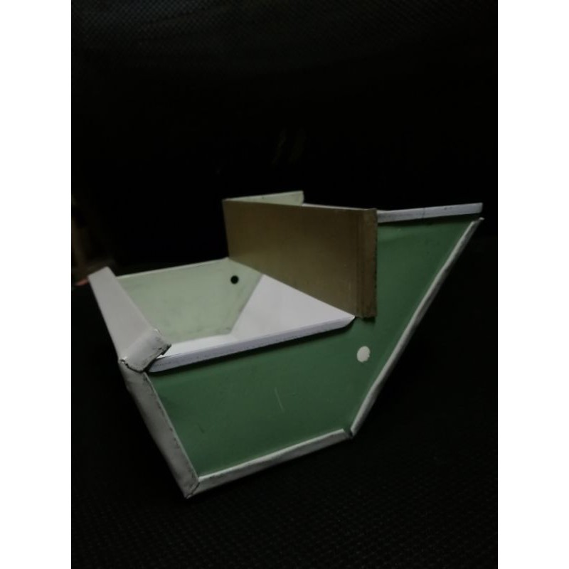 Máng ăn cho Thỏ 15cm 2 tầng bằng tôn