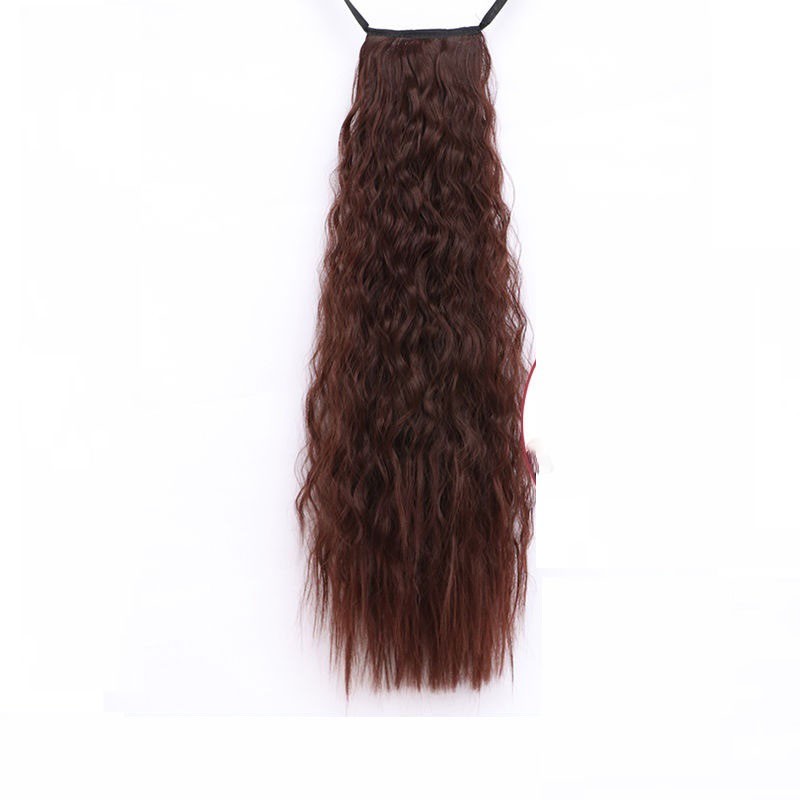 Tóc giả nữ cột xù 60cm 😍FREESHIP😍 Tóc cột xù mì C168