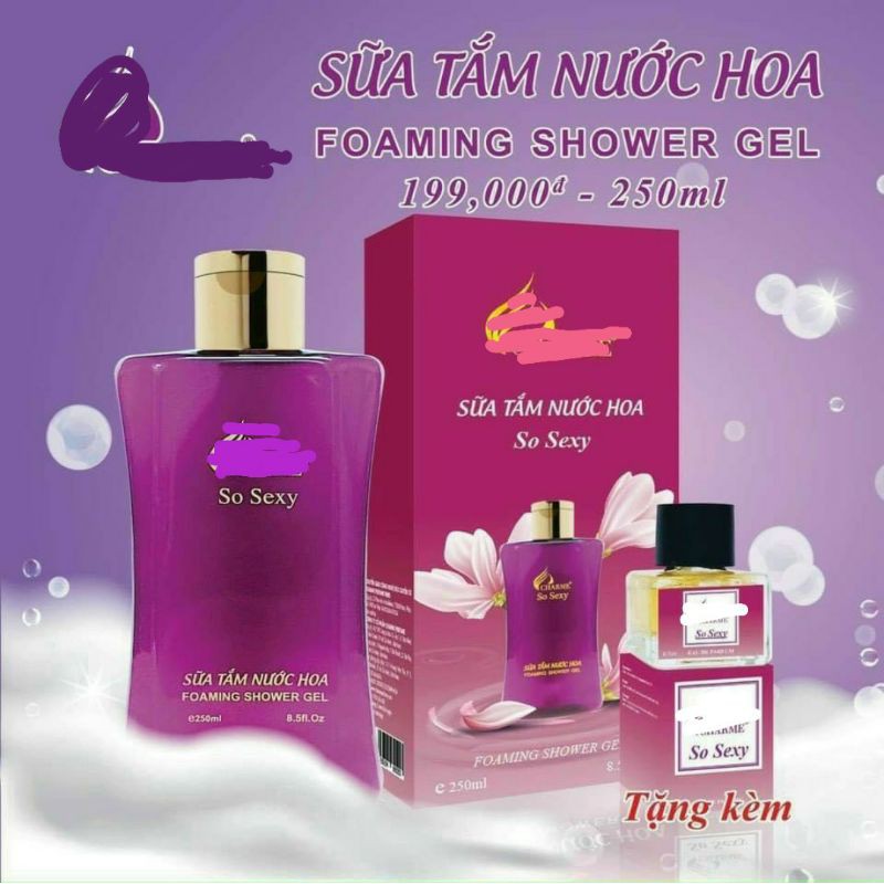 Sữa Tắm Hương Nước Hoa