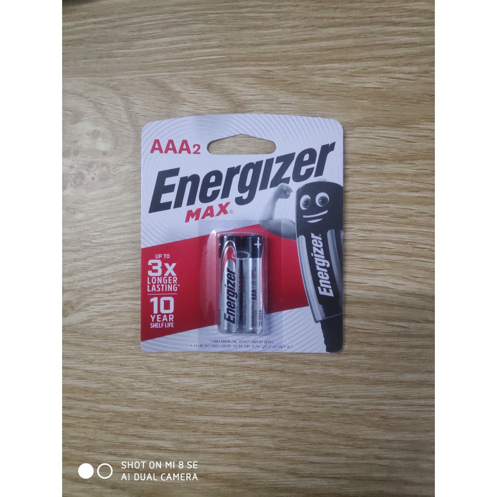 [Nowship] Pin tiểu Energize AA/AAA (vĩ 2 viên)- Hàng chính hãng do Tập Đoàn DKSH phân phối