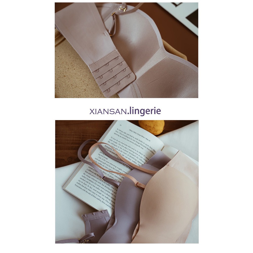 Áo Lót VANVENE Áo ngực AL1148 Quây Su Đúc Đệm Mỏng 3D Tàng Hình Giấu Viền
