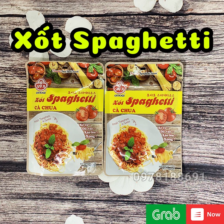 Xốt Trộn Mì Ý Spaghetti Ăn Liền OTTOGI Gói 110g