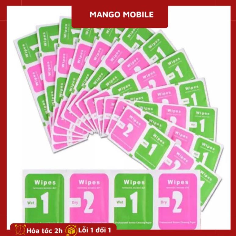 Giấy lau giá rẻ 1 2 cho kính cường lực iphone 5/5s/6/6s/7/7plus/8/8plus/plus/x/xr/xs/11/12/pro/max/promax