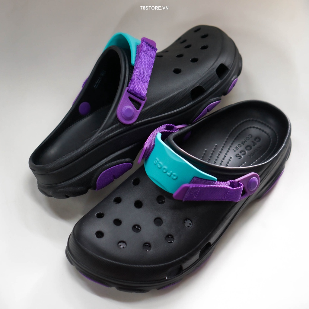 Sandal Dép Crocs Sục Cao Su Không Thấm Nước Màu  Chính Hãng