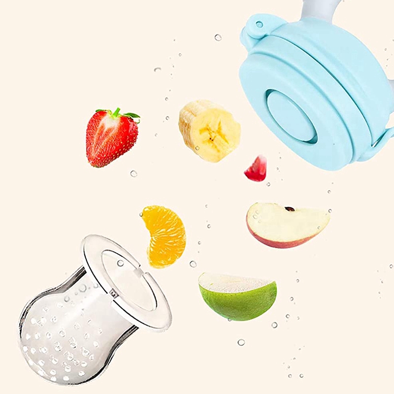 Dụng cụ gặm nhai xinh xắn cho bé tập ăn dặm trái cây