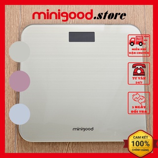 Cân cân sức khỏe điện tử MINIGOOD đơn sắc sang trọng tiện dụng