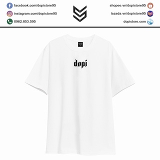 Áo thun dopi signature - white