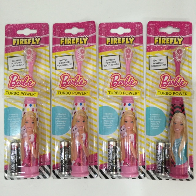 Bàn chải đánh răng pin Barbie Firefly 