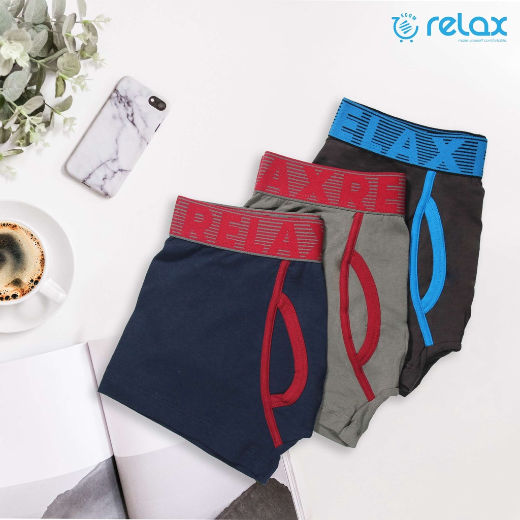 [FREESHIP] Quần lót nam boxer RLTK033 quần sịp nam thoáng mát mềm mại cao cấp, co giãn tốt, ôm gọn - RELAX