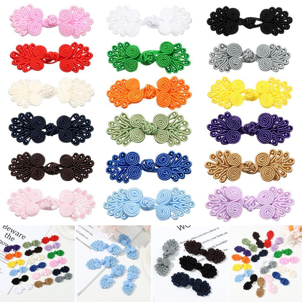 Set 5 Nút Thắt Nút Họa Tiết Trung Hoa Dùng Trang Trí Quần Áo DIY
