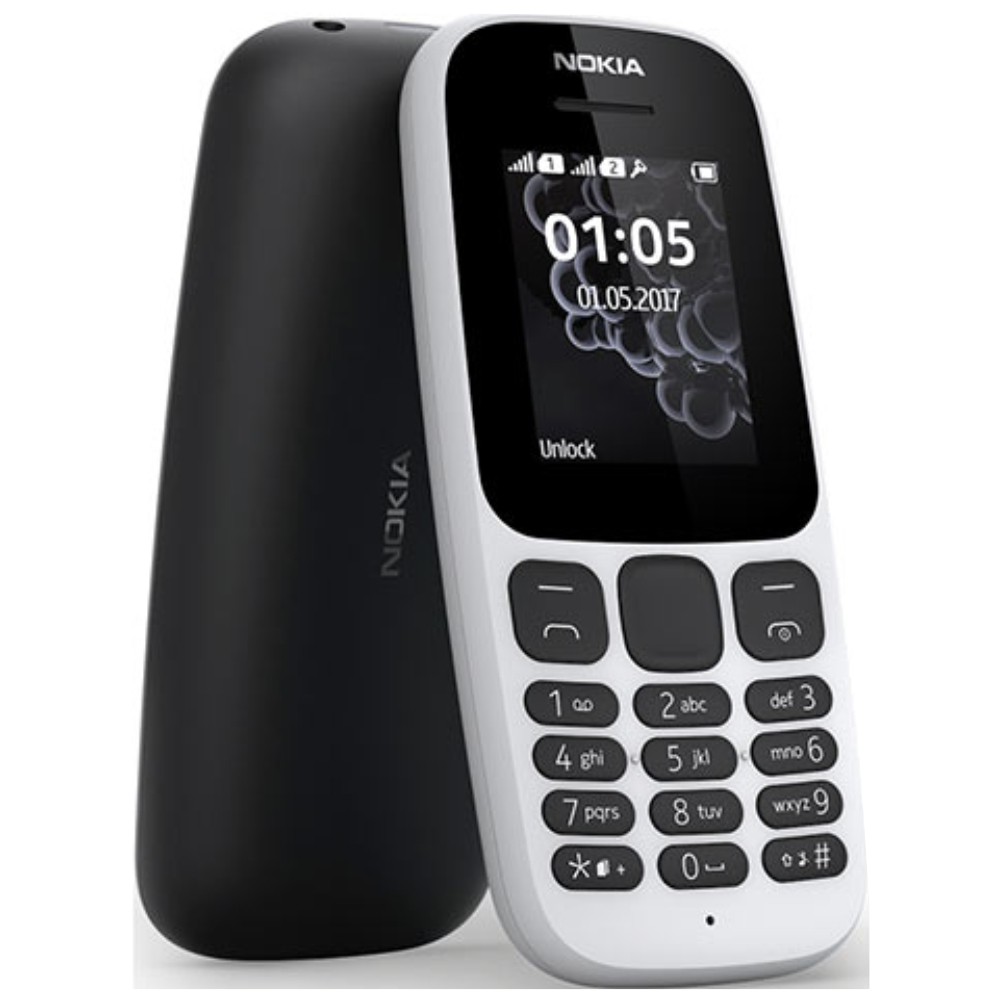 [Freeship toàn quốc từ 50k] Điện thoại Nokia 105 2 Sim - Hàng phân phối chính hãng | BigBuy360 - bigbuy360.vn