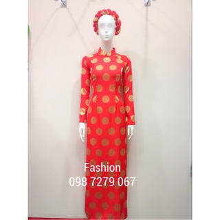 Áo dài GẤM THÁI TUẤN kèm quần