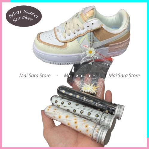 Giày AF1 hoa cúc, giày thể thao màu vàng mới full phụ kiện hàng cao cấp, full size 36-43 | BigBuy360 - bigbuy360.vn