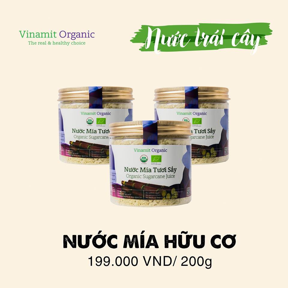 NƯỚC MÍA TƯƠI SẤY VINAMIT