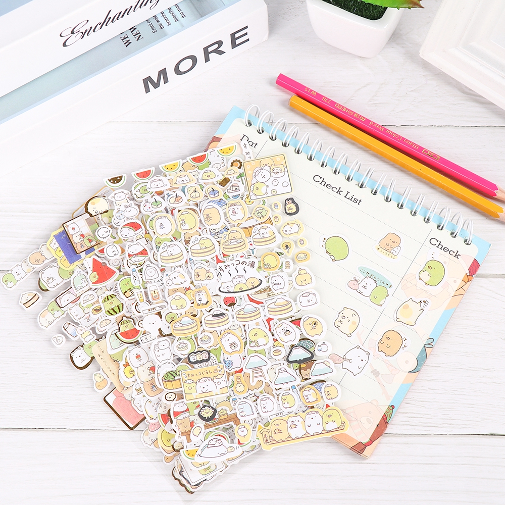 Nhãn Dán Trang Trí Phong Cách Nhật Bản DIY