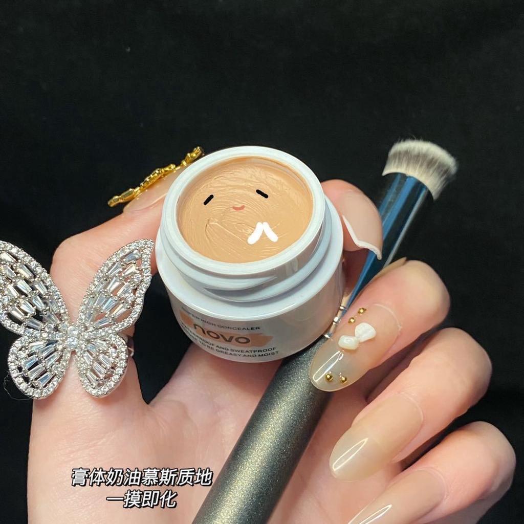 Kem Che Khuyết Điểm Novo Che Phủ Quầng Thâm Mắt Siêu Dễ Sử Dụng