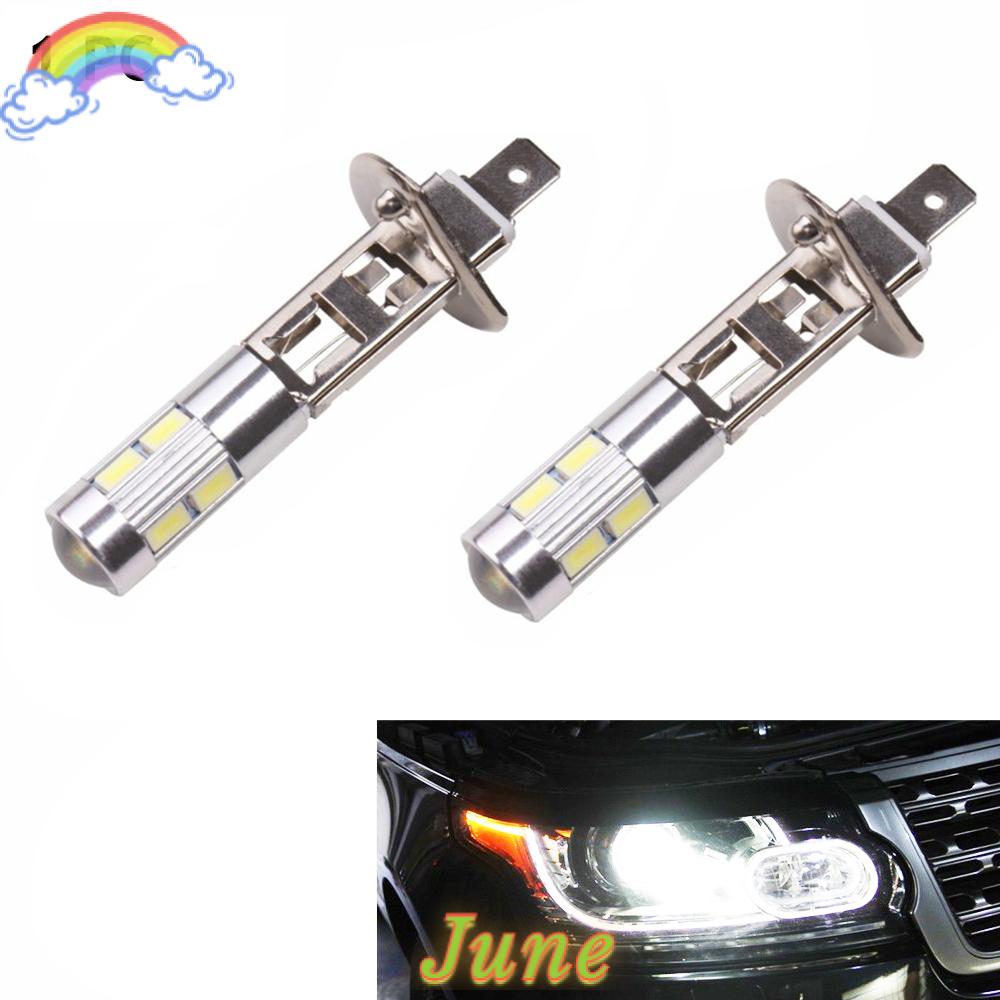 Đèn Pha Xe Hơi Siêu Sáng 6000k 5630 Smd 10 Led Cob