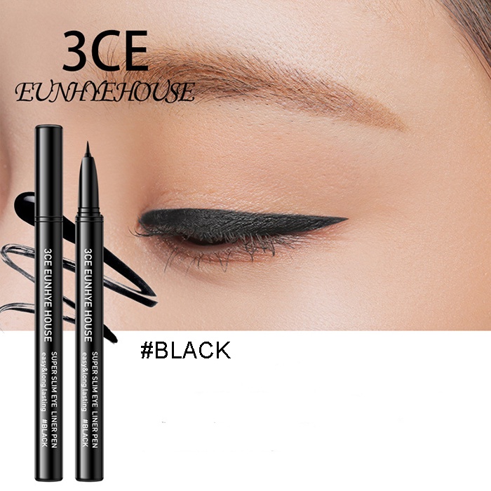 Bút Kẻ Mắt Dạng lỏng 3CE Eunhye House  Super Slim Eye Liner Pen