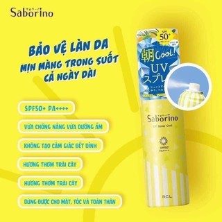 Xịt chống nắng saborino chuẩn nội địa nhật