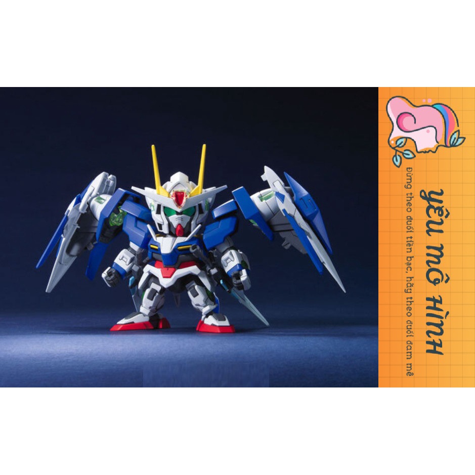 Gundam SD 00 Gundam có tặng kèm Base SD trưng bày
