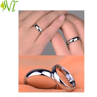 Nhẫn cặp Người Đẹp Vì Lụa không đen dị ứng (1 cặp)
