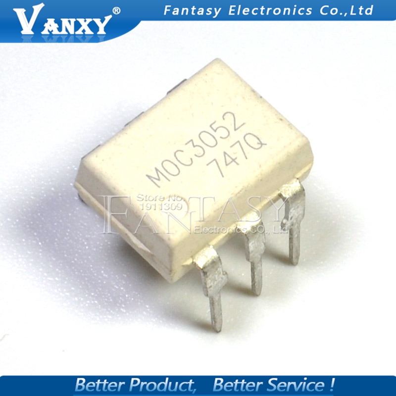 Bộ 10 Ic Cách Ly Quang Moc3052 Dip6 Dip