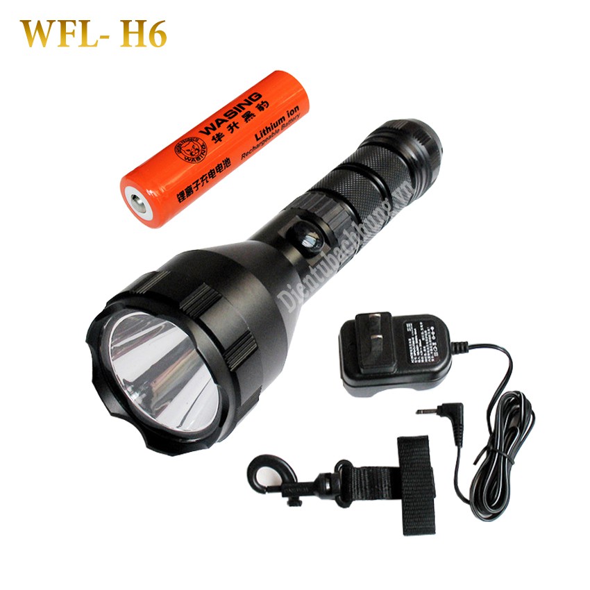 Đèn pin Wasing WFL-H6 CREE LEDs XM-L2-U2 10W 1000Lumens thumbnail