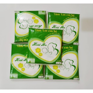 Combo 5 gói miếng lót sơ sinh thấm hút tốt, mỗi gói 30 miếng