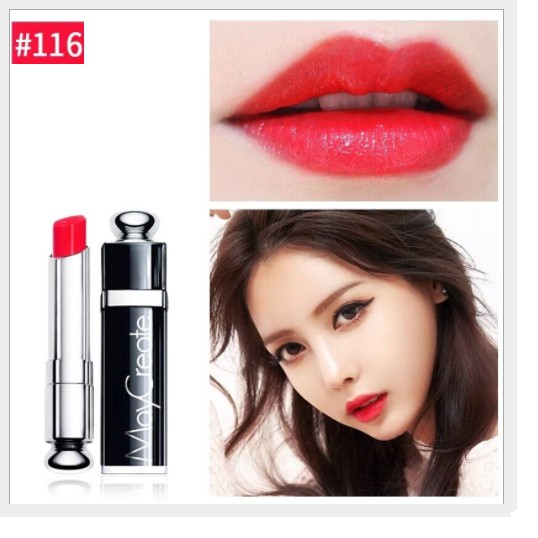 Son dưỡng môi có màu Maycreate bản vỏ đen | BigBuy360 - bigbuy360.vn