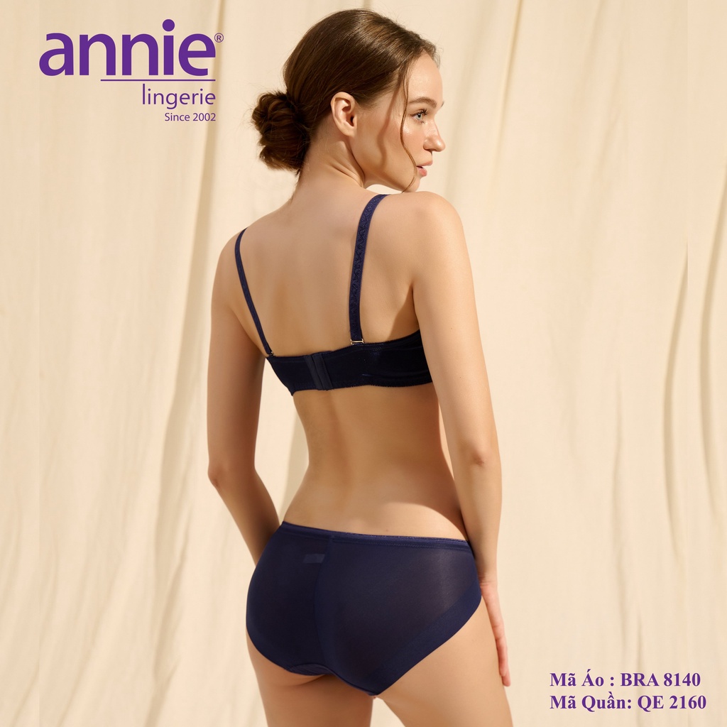 QE2160.Quần lót nữ annie được thiết kế ren mặt trước,chất liệu thun lưới,không đường viền ống.Size:M,L,XL.Nhiều màuu