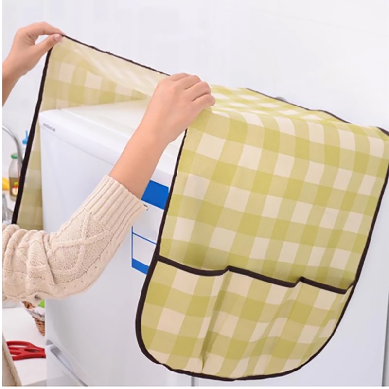 Tấm Phủ Tủ Lạnh Chống Bụi Chống Nước Chống Dầu Tiện Dụng Ốp