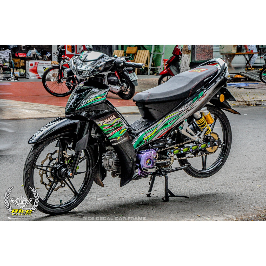 Tem Sirius Full Đen Mẫu Lửa Mới Lạ Hot
