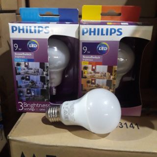 Bóng đèn led phillips scene switch 9W 3 cấp độ sáng