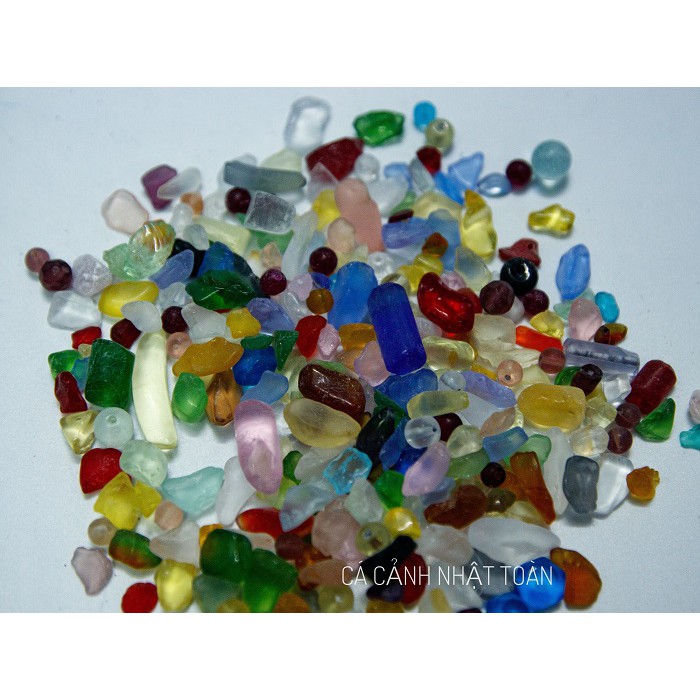 SỎI NHẬP ĐỦ MÀU TRANG TRÍ BỂ CÁ, CÂY CẢNH, NHÀ CỬA 800G