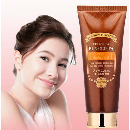 [Hàng Auth Hàn Quốc] Tẩy tế bào chết 3w clinic premium placenta soft peeling gel