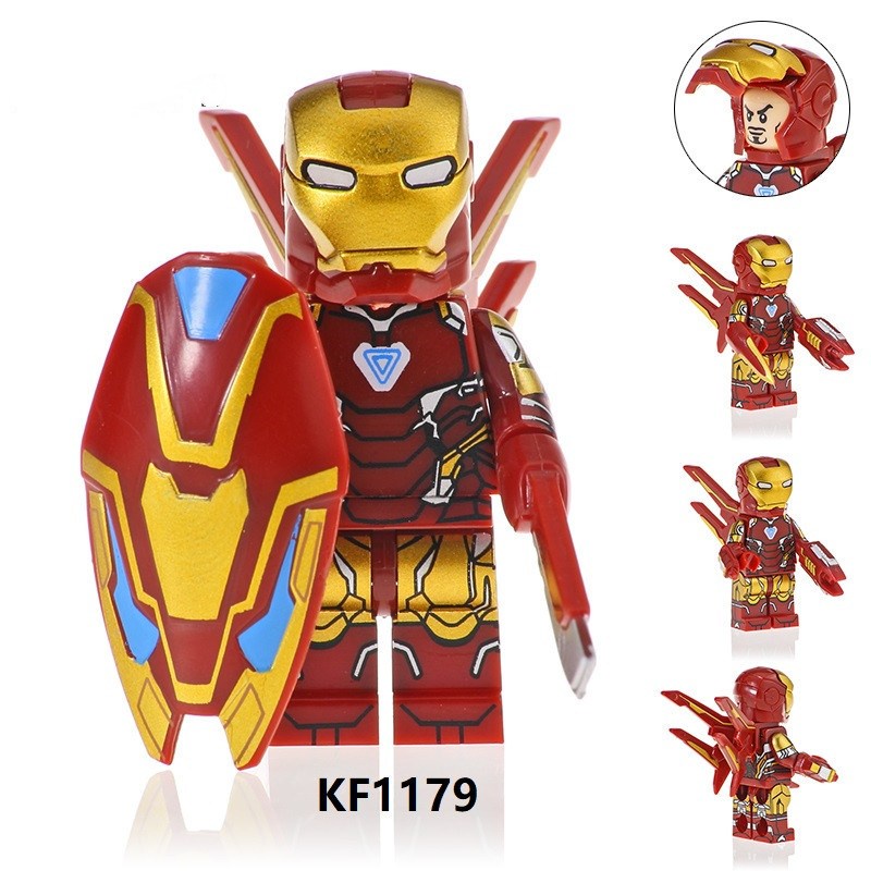 Đồ chơi lắp ráp hình Iron Man vui nhộn dành cho bé
