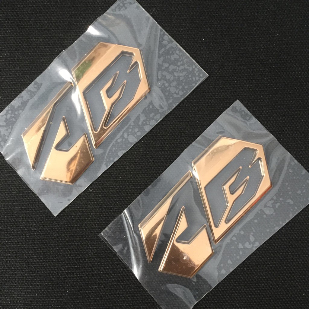 [GIÁ GỐC] TEM DÁN LOGO AB 2020 MẪU MỚI NHẤT THEO XE SIÊU ĐẸP (MÀU BẠC)