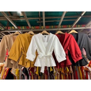 Bigsize ÁO PEPLUM CỘT EO